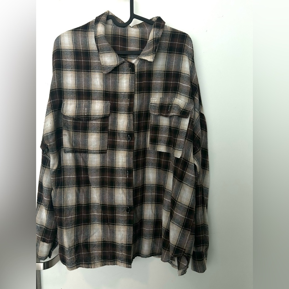 Brown Flannel